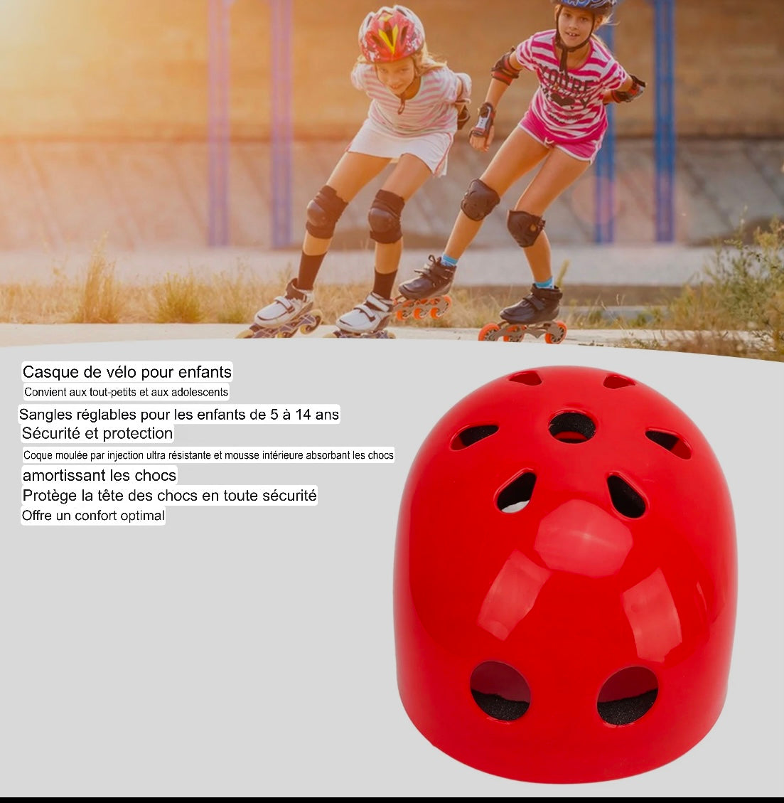 Casque de protection pour enfants Boutique Gi&Co