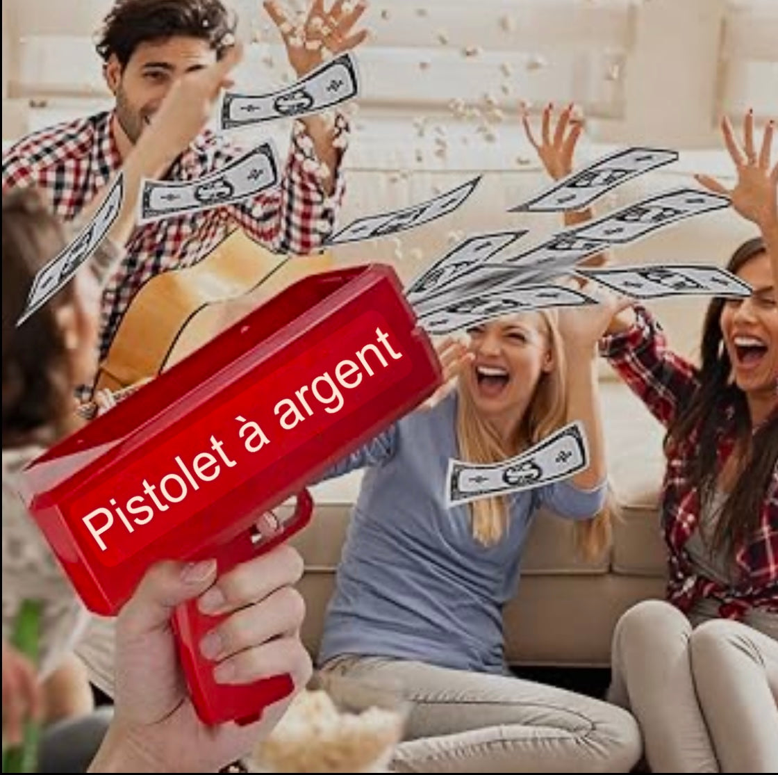 Pistolet à argent Boutique Gi&Co