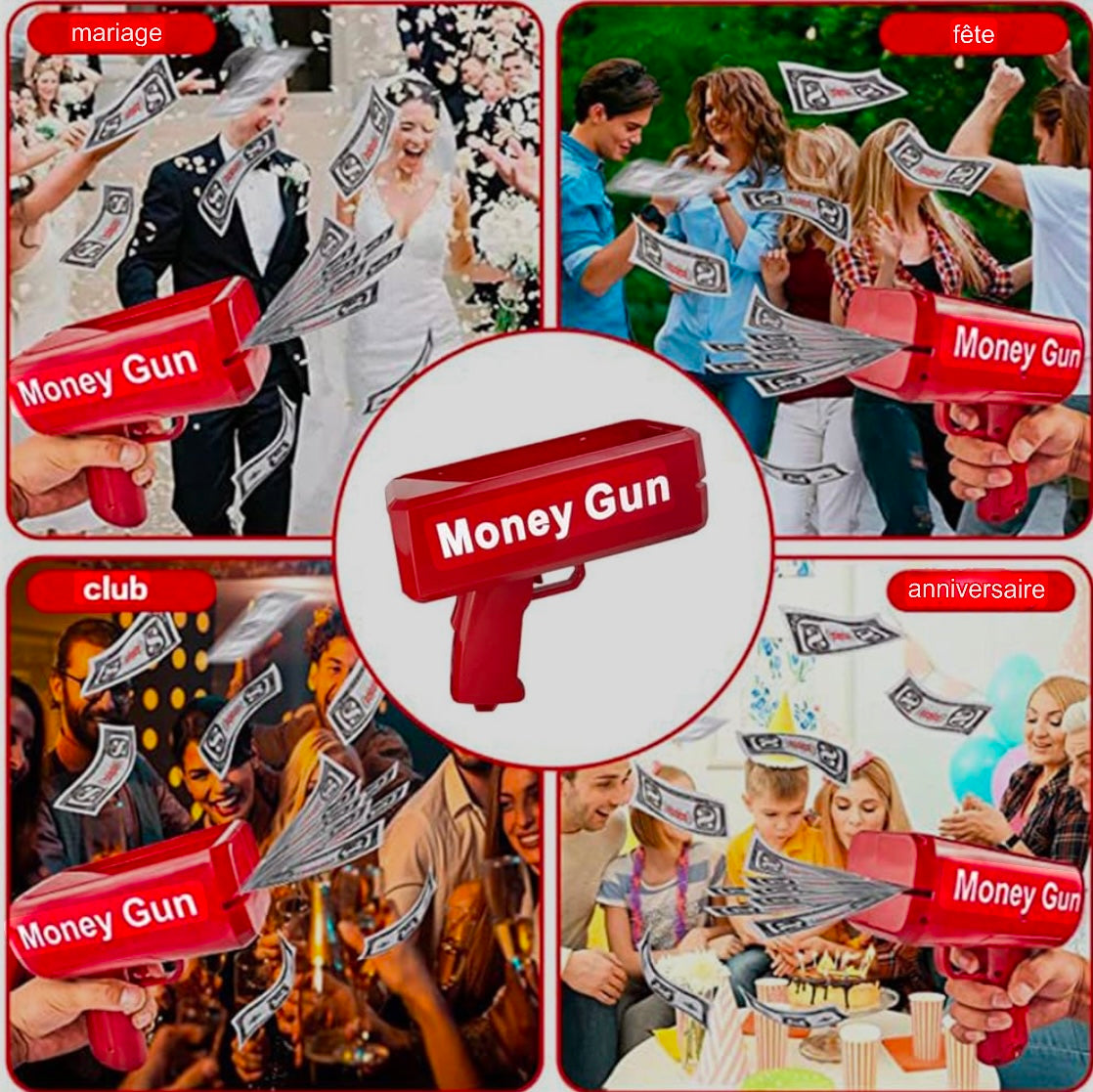 Pistolet à argent Boutique Gi&Co