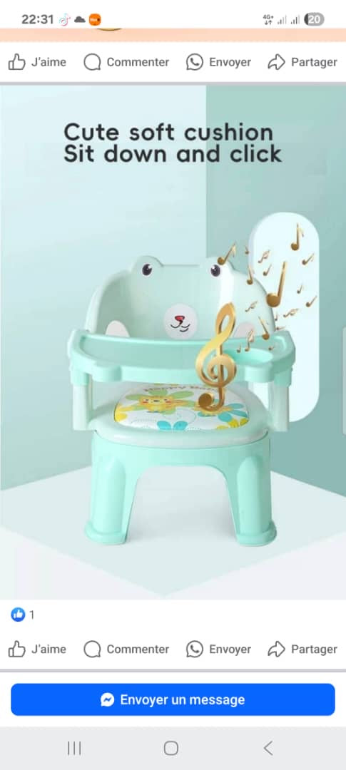 Chaise pour Enfant Boutique Gi&Co