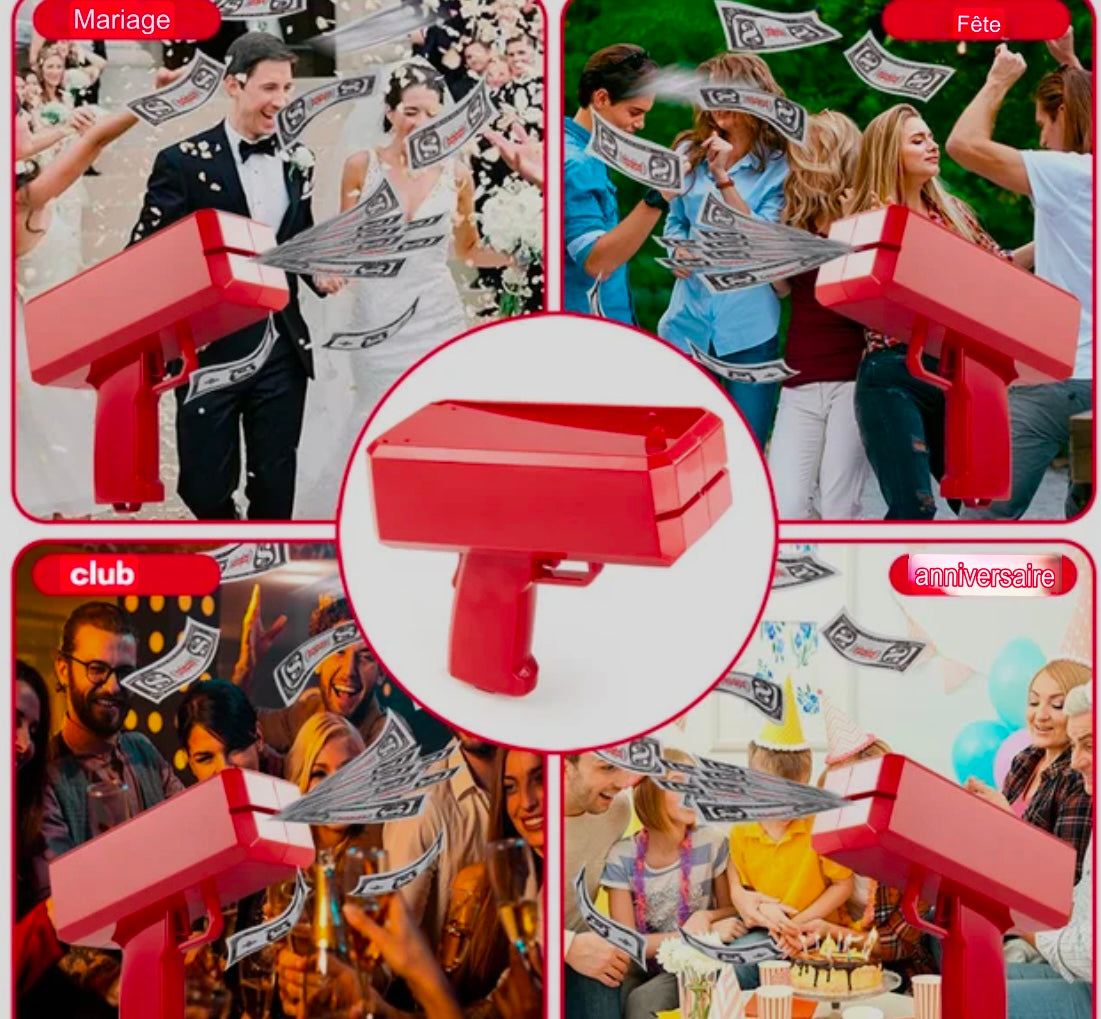 Pistolet à argent Boutique Gi&Co