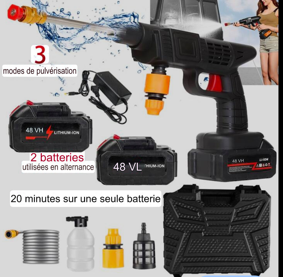 Nettoyeur haute pression lavage voiture Boutique Gi&Co