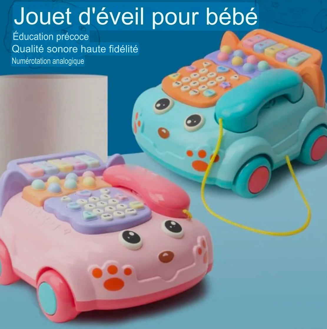 Voiture Téléphone pour bébé Boutique Gi&Co