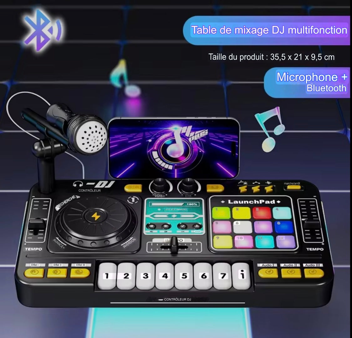 Table de mixage DJ pour enfant Boutique Gi&Co