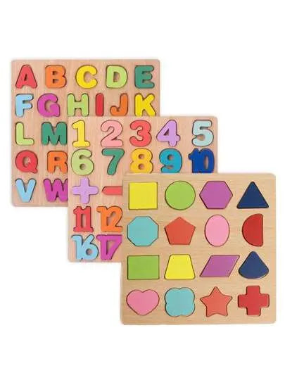 Jeu de formes en bois - Boutique Gi&Co