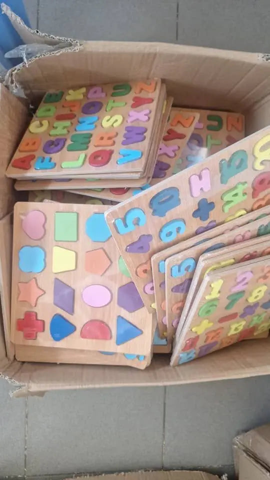 Jeu de formes en bois - Boutique Gi&Co