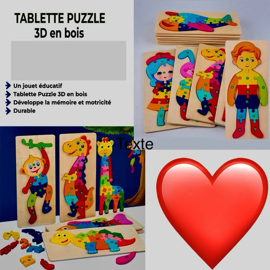 Puzzle 3D - Boutique Gi&Co
