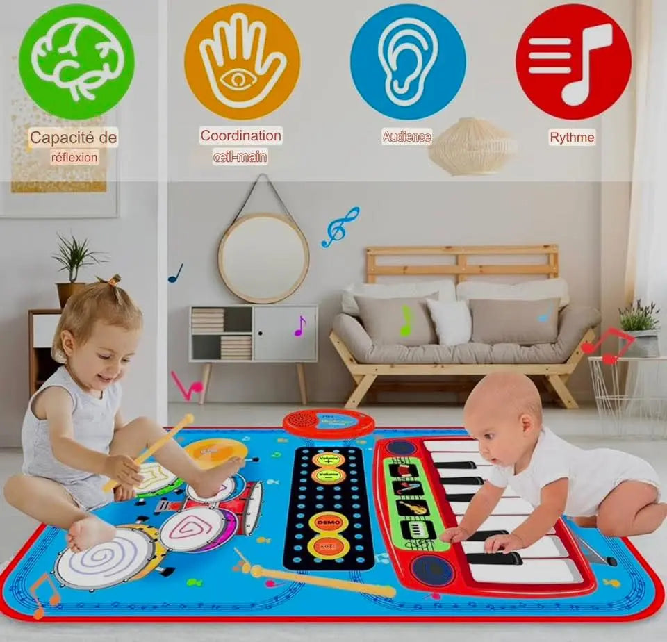 Tapis musical pour enfant - Boutique Gi&Co