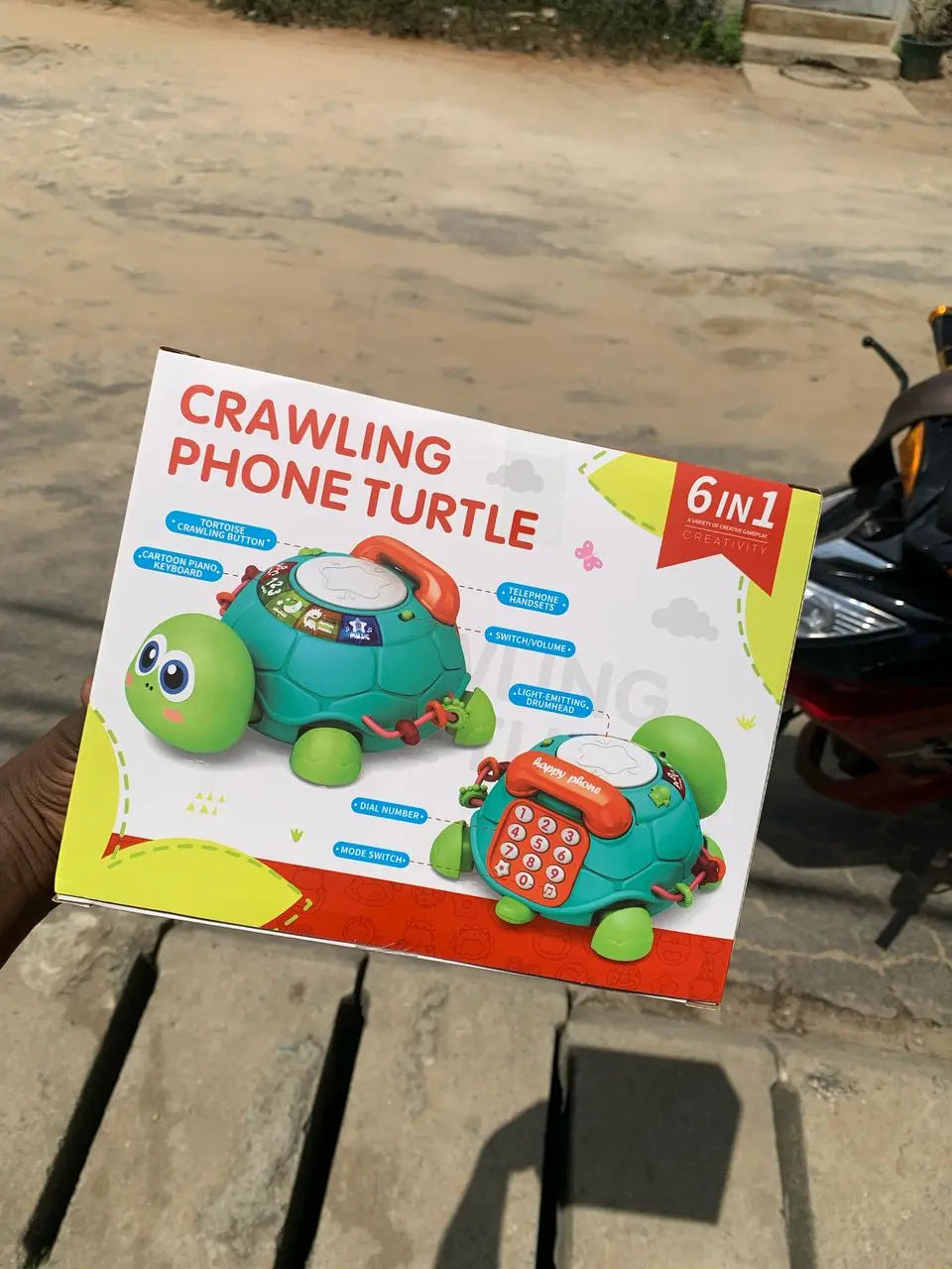 Tortue musicale pour enfant - Boutique Gi&Co