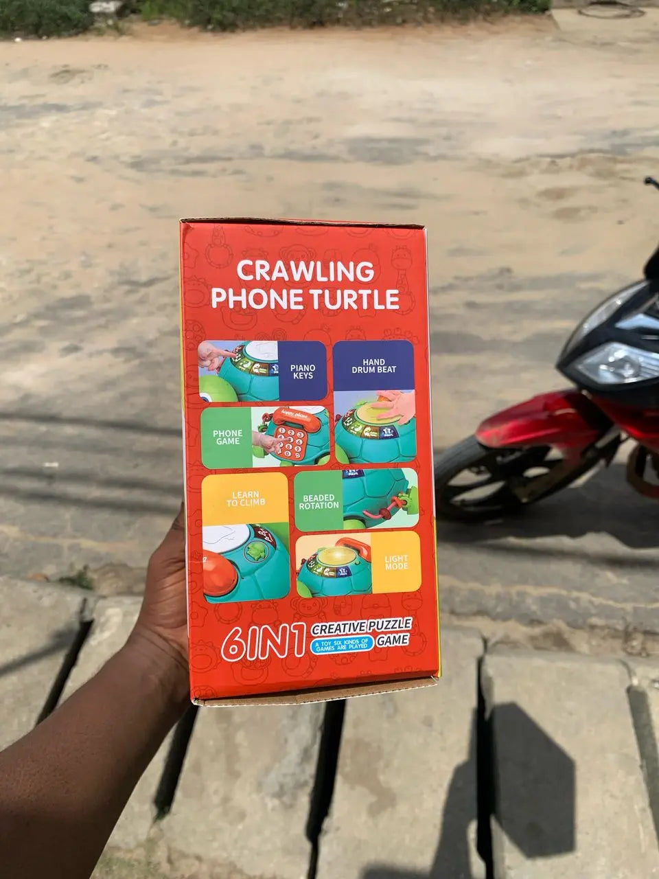 Tortue musicale pour enfant - Boutique Gi&Co